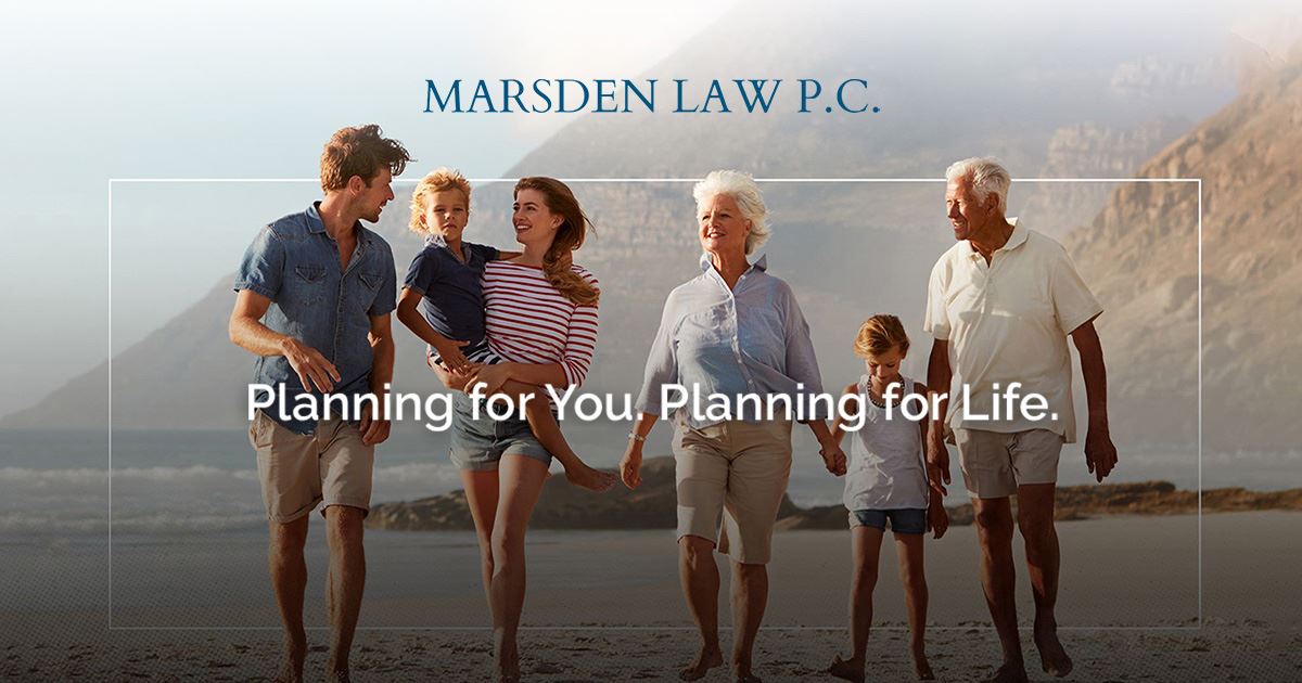 Metro West Boston Estate Planning Attorney Marsden Law P.C.