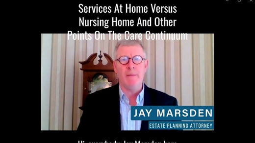 Services At Home Versus Nursing Home And Other Points To Care Continuum